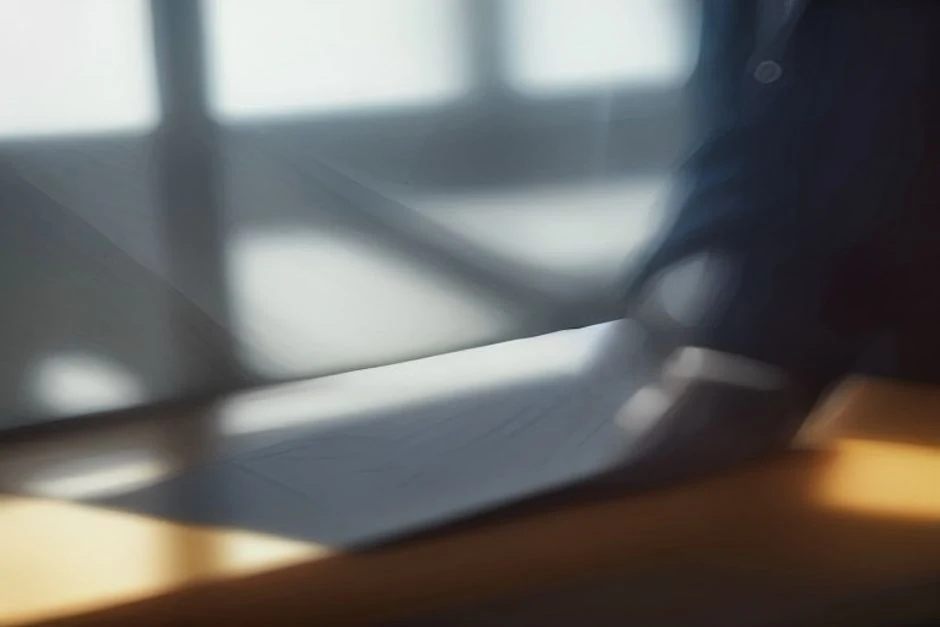 강제집행 정지와 관련해 긴급히 자료를 검토하는 실무자